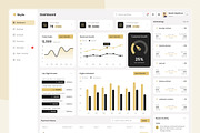 Flight Booking Management Dashboard, an UI Kit Template by peterdraw (Thumbnail 4 of 7)