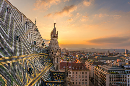 View from the St. Stephens Church