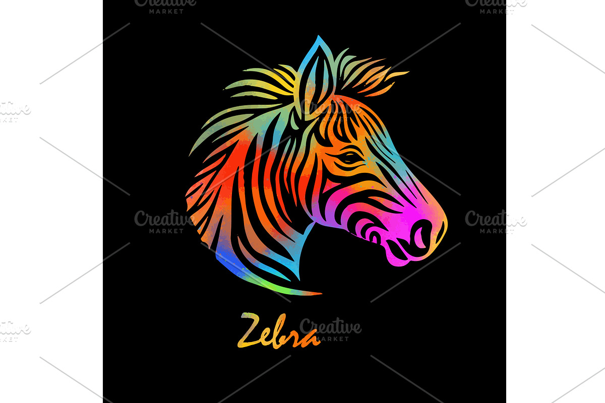 Zebra animal illustration, nature, an Animal Illustration by Nenahliadava Design