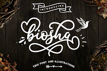 Biosha Font trio and extras