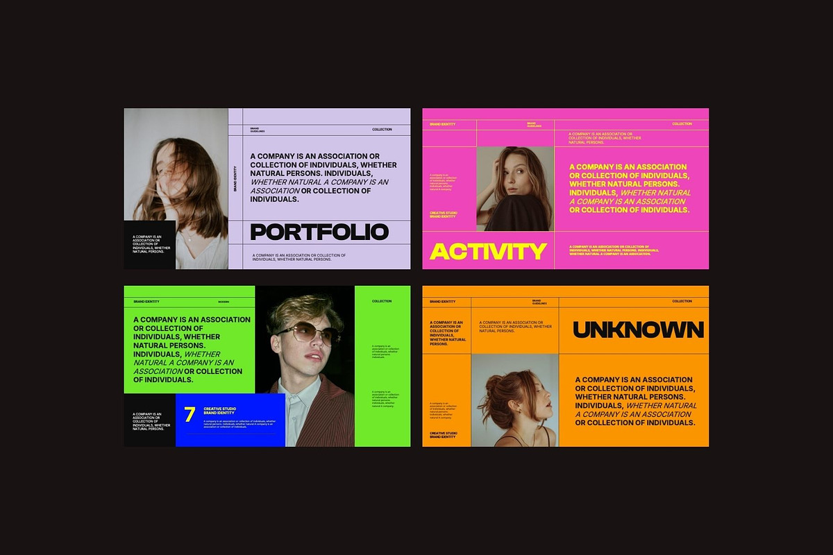 Audrey - Brand Identity Canva, a Presentation Template by Creatorism (Photo 3 of 9)