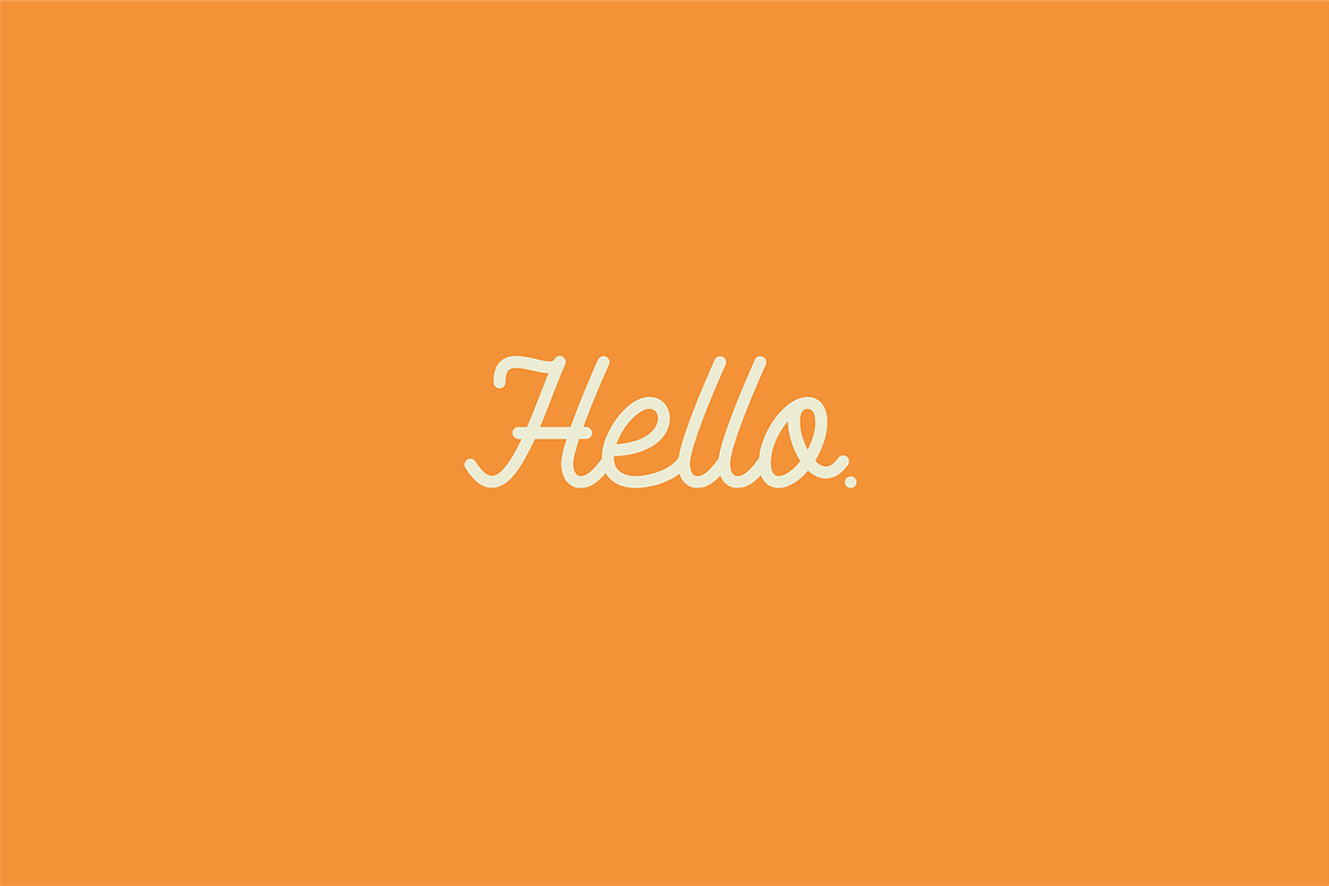 Monoline Script - Font preview 5