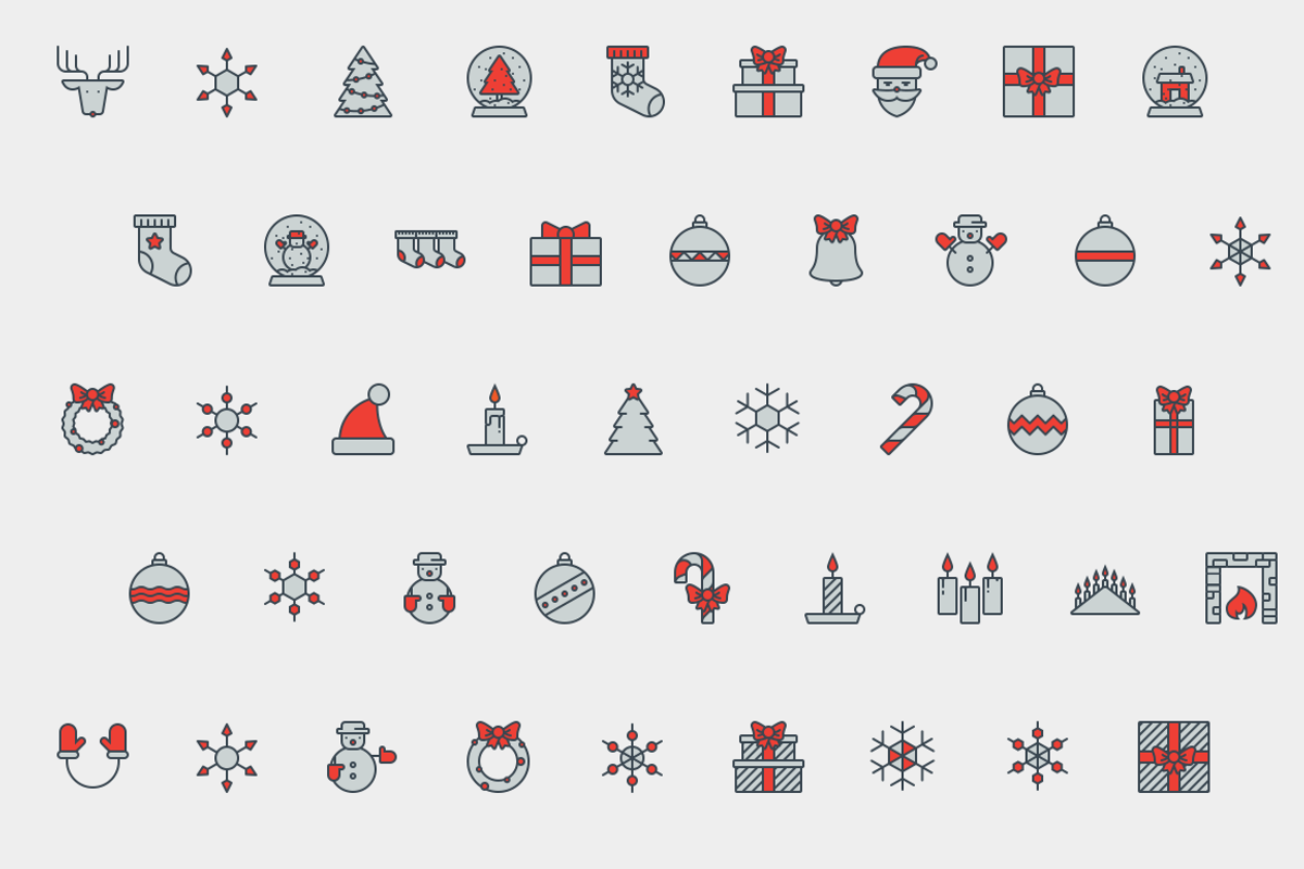 Sale: Christmas Spirit 165 icons, an Icon by brandcut (Photo 4 of 5)