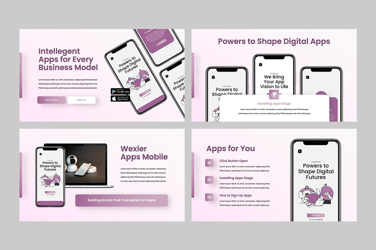 WEXLER - Mobile App Keynote, a Presentation Template by rgbryand (Photo 4 of 9)