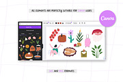 Four seasons BUNDLE - vector clipart, an Illustration by Valerie (Thumbnail 17 of 17)