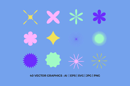 Star and Flower Graphics