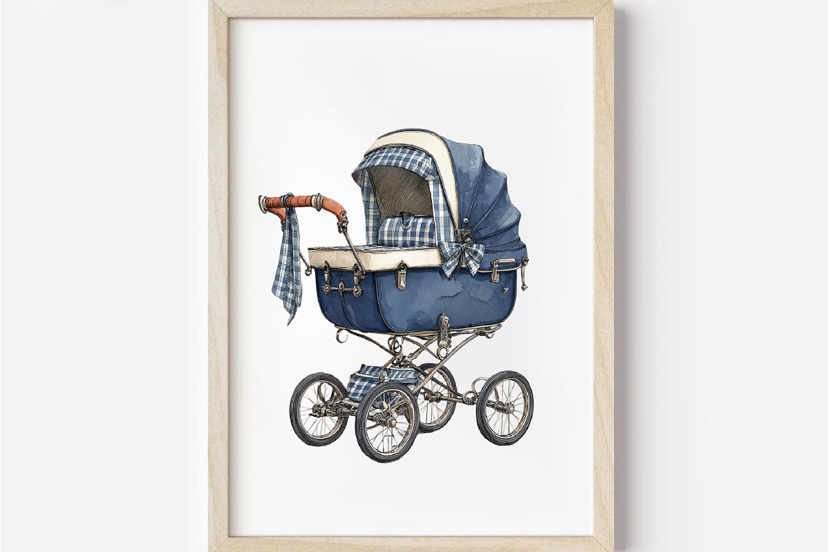 Classic Baby Shower Sublimation Clip, an Illustration by Designworld (Photo 6 of 7)