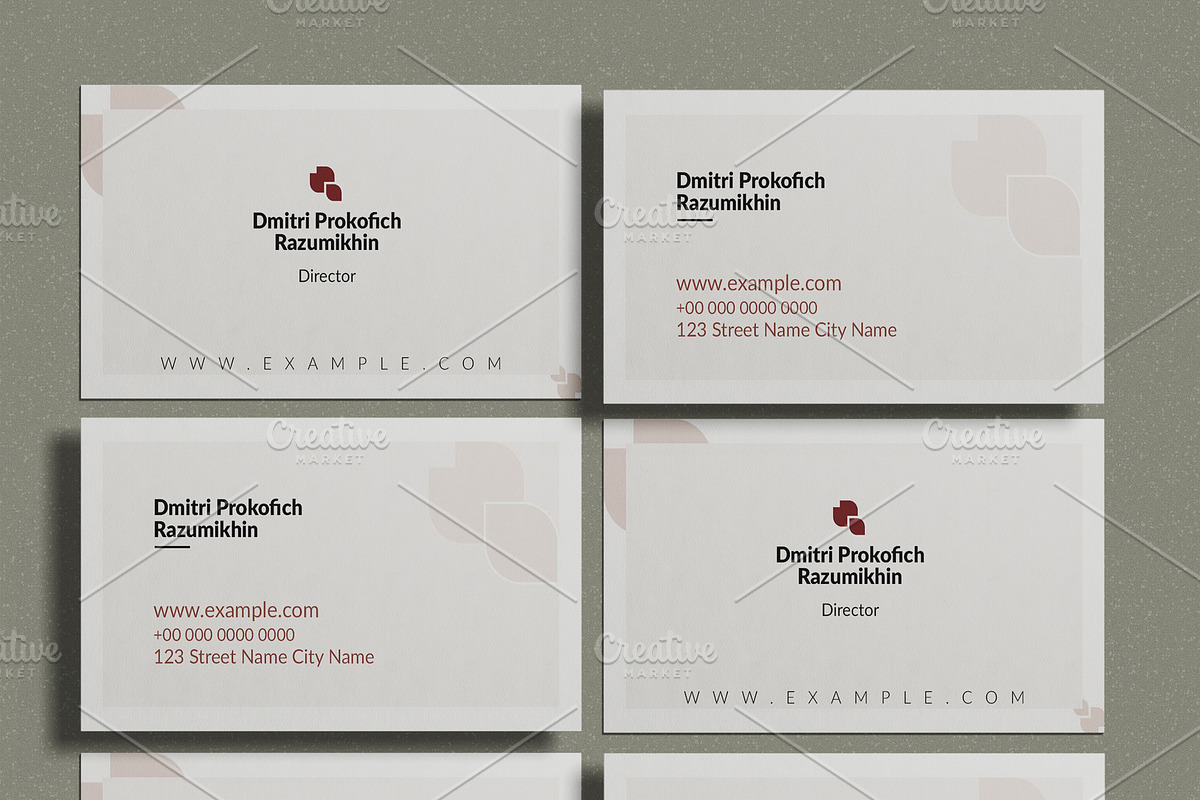Business Card, a Business Card Template by ClickPaint_Studio (Photo 2 of 4)