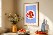 Tomato Club. Fall Harvest Wall Art, a Seasonal Illustration by Mio Buono (Thumbnail 2 of 13)