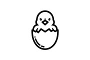 Cute Easter Chick Hatch Vector Bundl, an Illustration by jahid234 (Thumbnail 14 of 51)