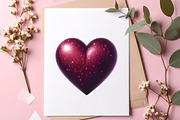 Glitter Heart Valentines Day Clip Ar, an Illustration by SinaCreation (Thumbnail 10 of 11)