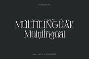 Donatello - Modern Serif Font, a Serif Font by Cruzine (Thumbnail 5 of 6)