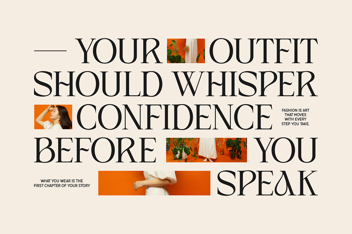 Orlencia – Elegant Modern Serif Font, a Serif Font by kangfont Studio (Photo 8 of 9)