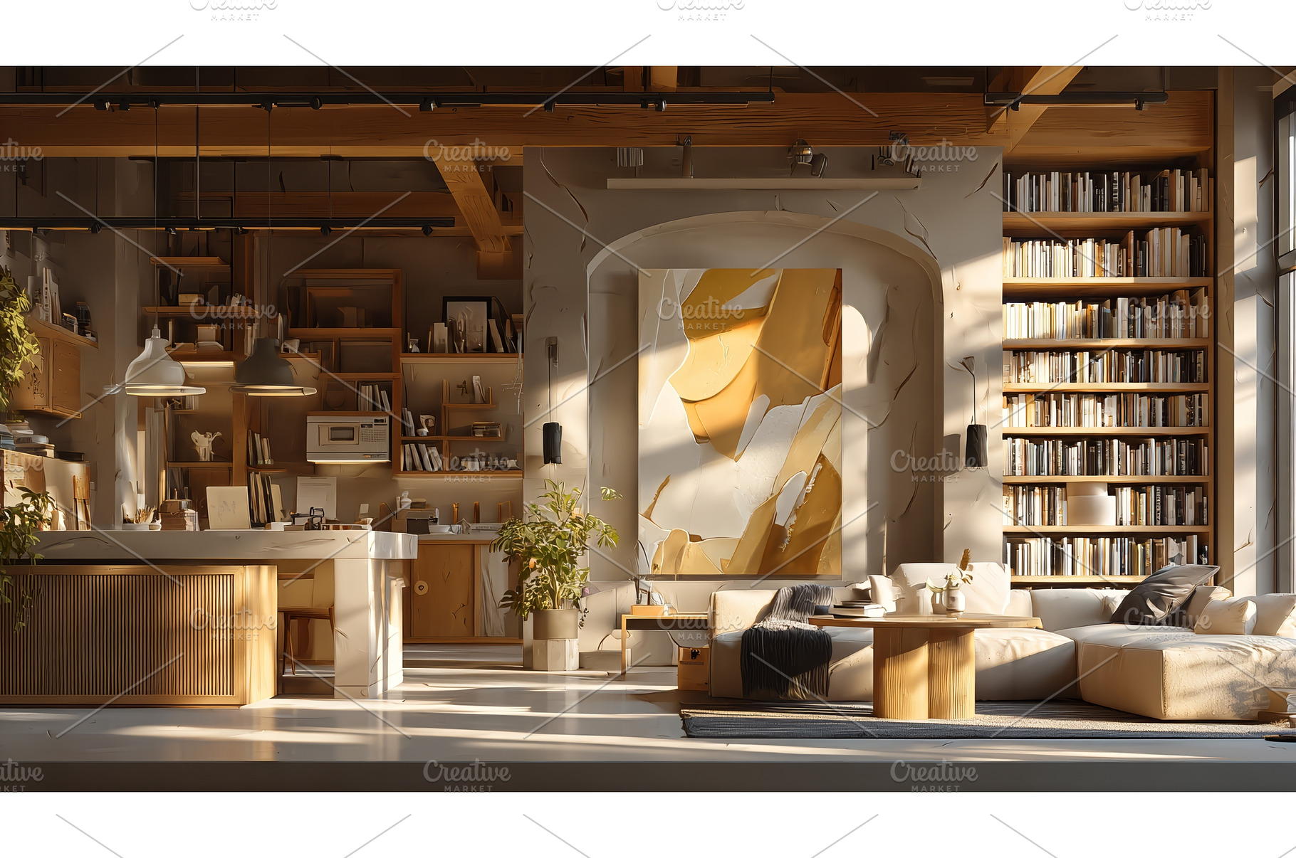 The storage room is functional, with, a Background Photo by ZinetroN