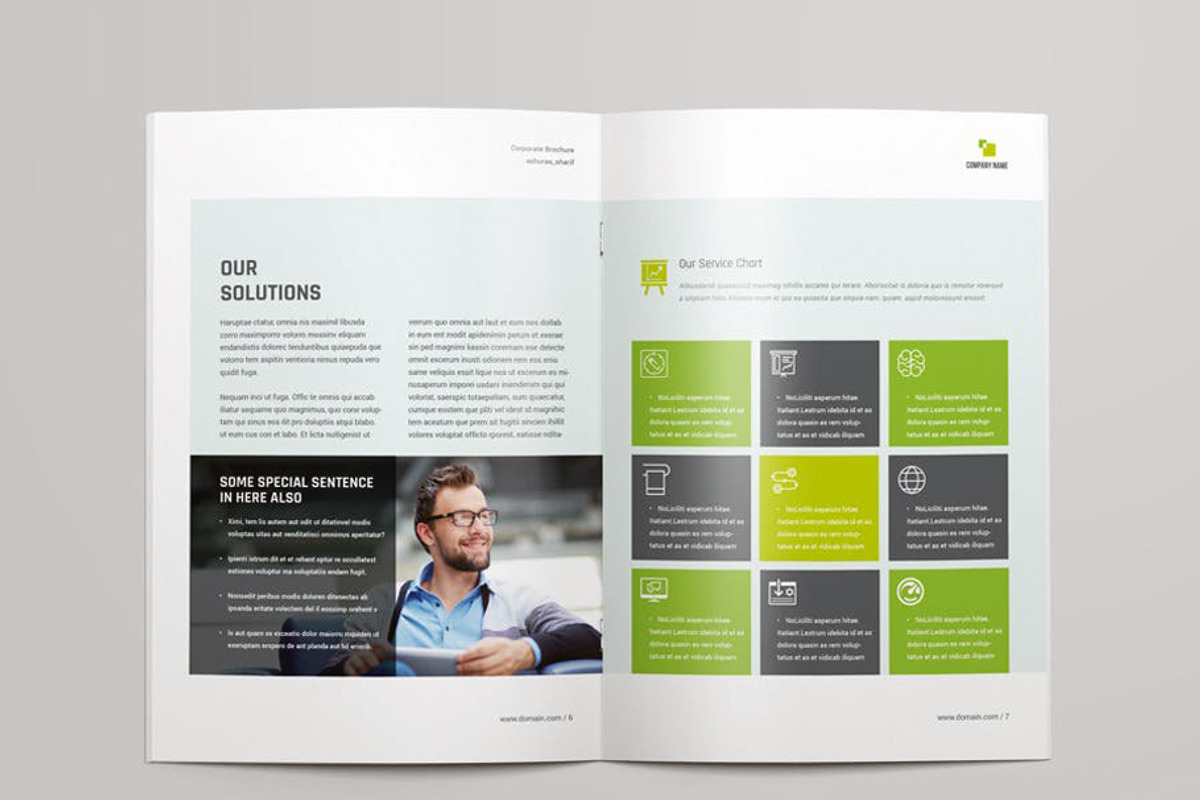Annual Report, a Brochure Template by Elite_Standard (Photo 5 of 15)