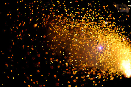 Fountain of golden sparks 3 bundle
