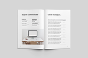 Client Welcome Packet | MS Word Indd, a Stationery Template by Leaflove (Thumbnail 7 of 10)