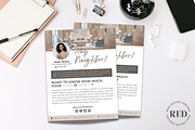 Real Estate Introduction Letter, a Flyer Template by Jennifer Magri Templates (Thumbnail 7 of 9)