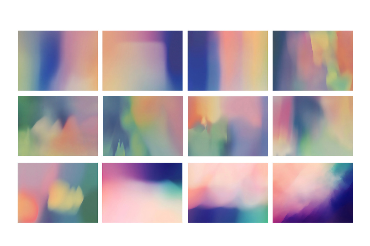 Blurry Pastel shapes and backgrounds, a Background Graphic by YifeiFang (Photo 4 of 9)