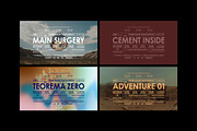 Sci-Fi Movie Titles, a Design Template by pixelbuddha.net (Thumbnail 4 of 14)