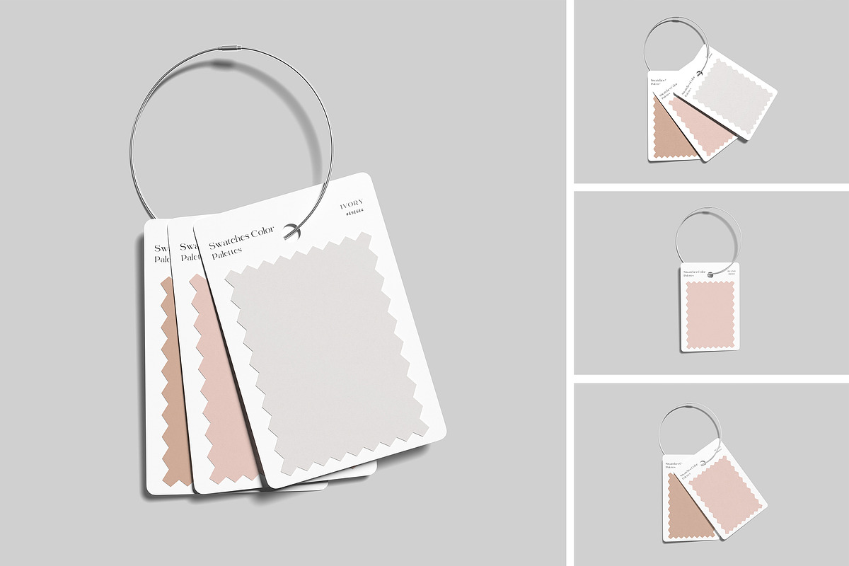 Swatches Color Palette Mockup, an Advertising Mockup by swsi-studio (Photo 1 of 5)