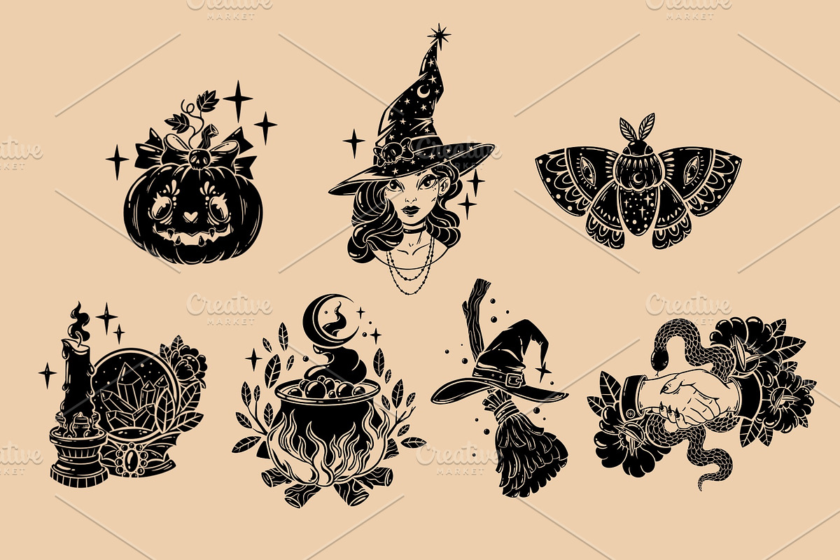 Halloween collection, an Object Graphic by heyXeni (Photo 2 of 3)