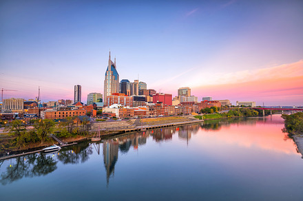 Nashville tennessee downtown containing downtown, music, and landmark, an Architecture Photo by f11photo
