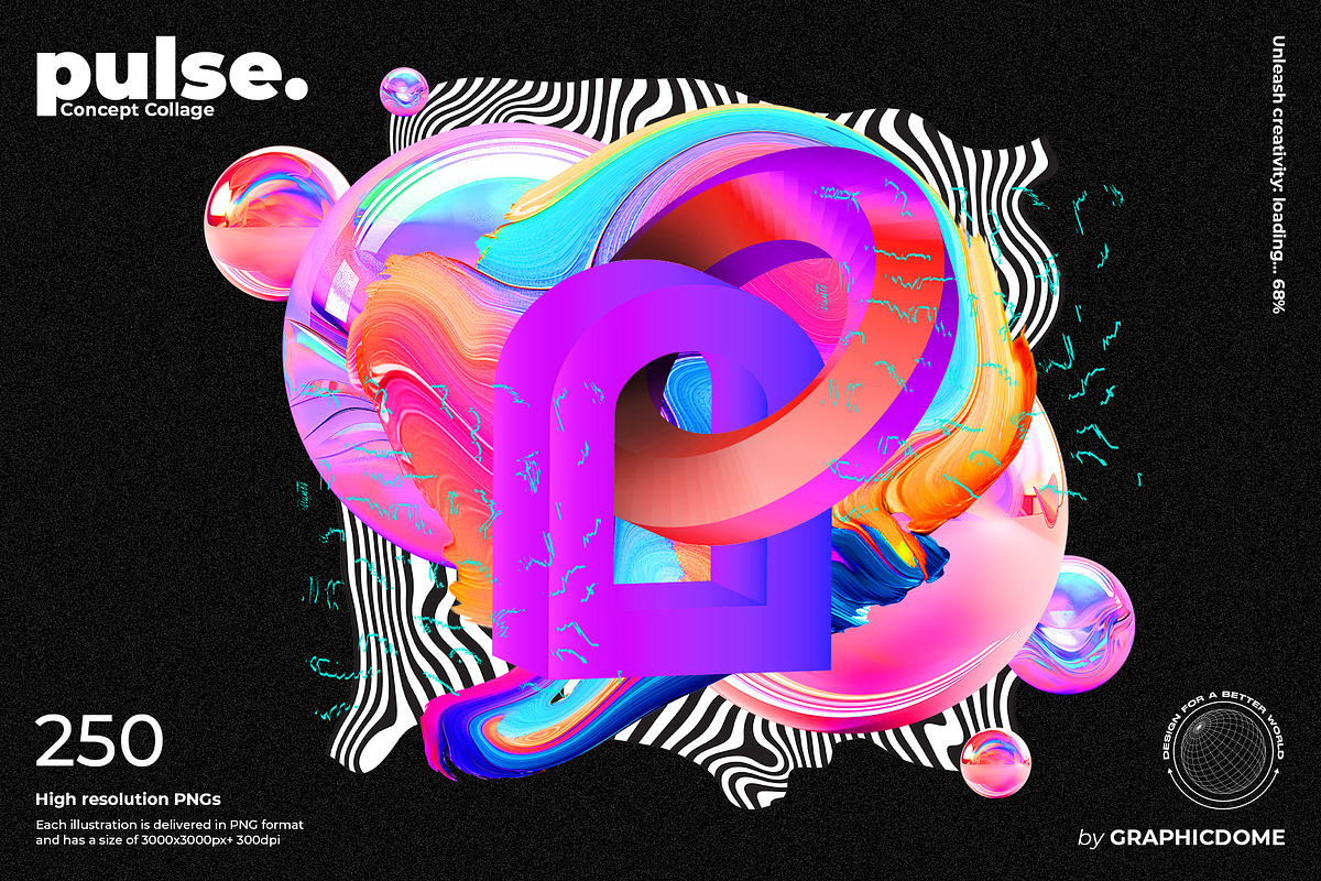 Pulse 250 PNG Collage Creator, an Object Graphic by Graphicdome (Photo 21 of 22)