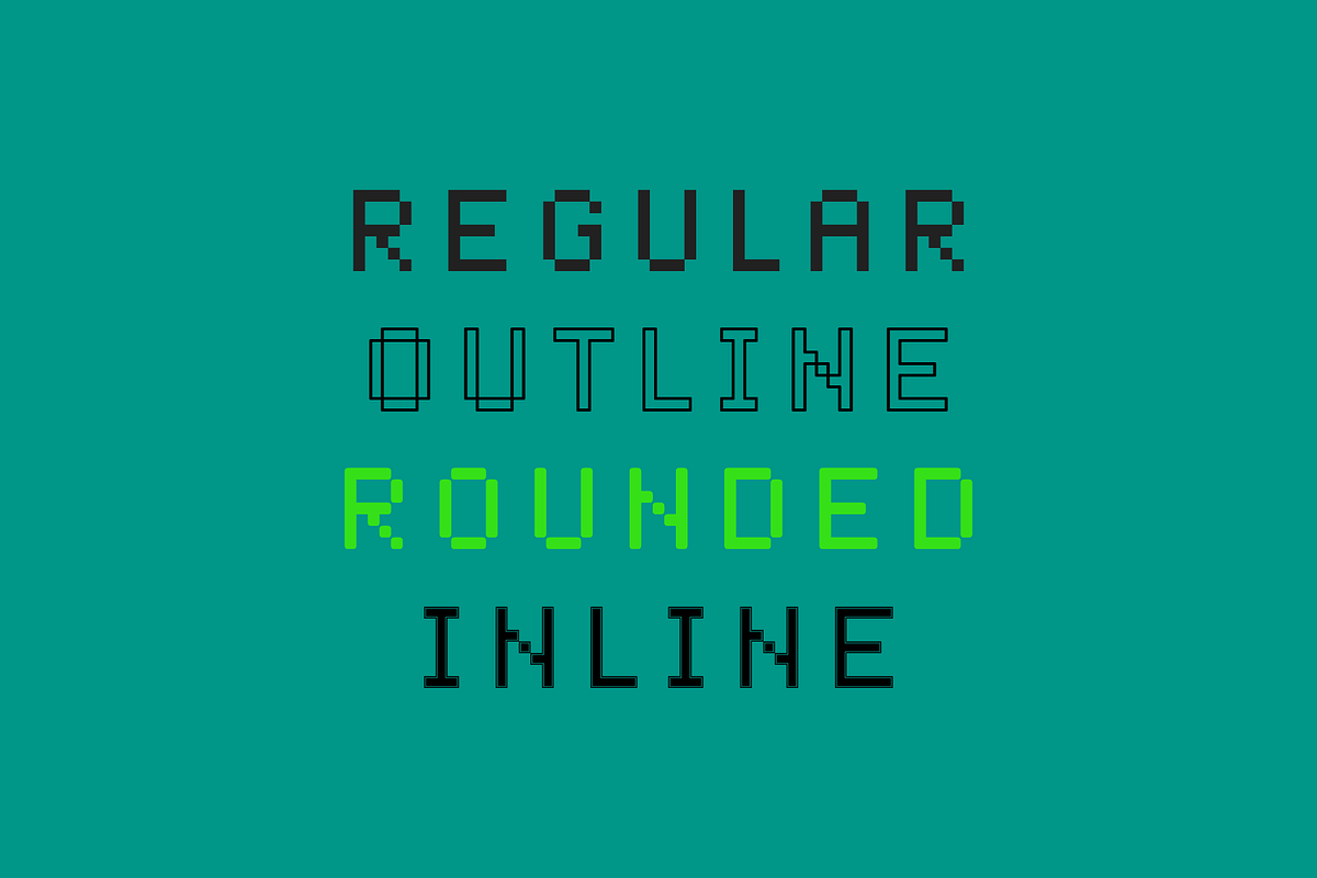 Pixora - Versatile Pixel Typeface, a Sans Serif Font by alpercakici (Photo 5 of 10)