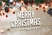 Christmas Facebook Cover + Profile, a Social Media Template by pixart_pm (Thumbnail 1 of 4)