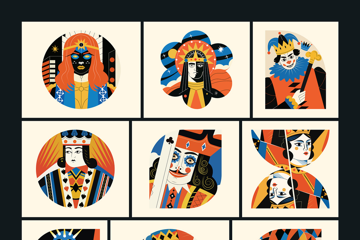 Poker Illustration Art Set, a Sport Illustration by Creative Stall (Photo 8 of 9)