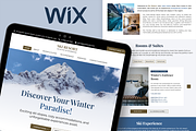 Ski Resort Wix Studio Website, a Wix Template by Kitteeh (Thumbnail 1 of 11)