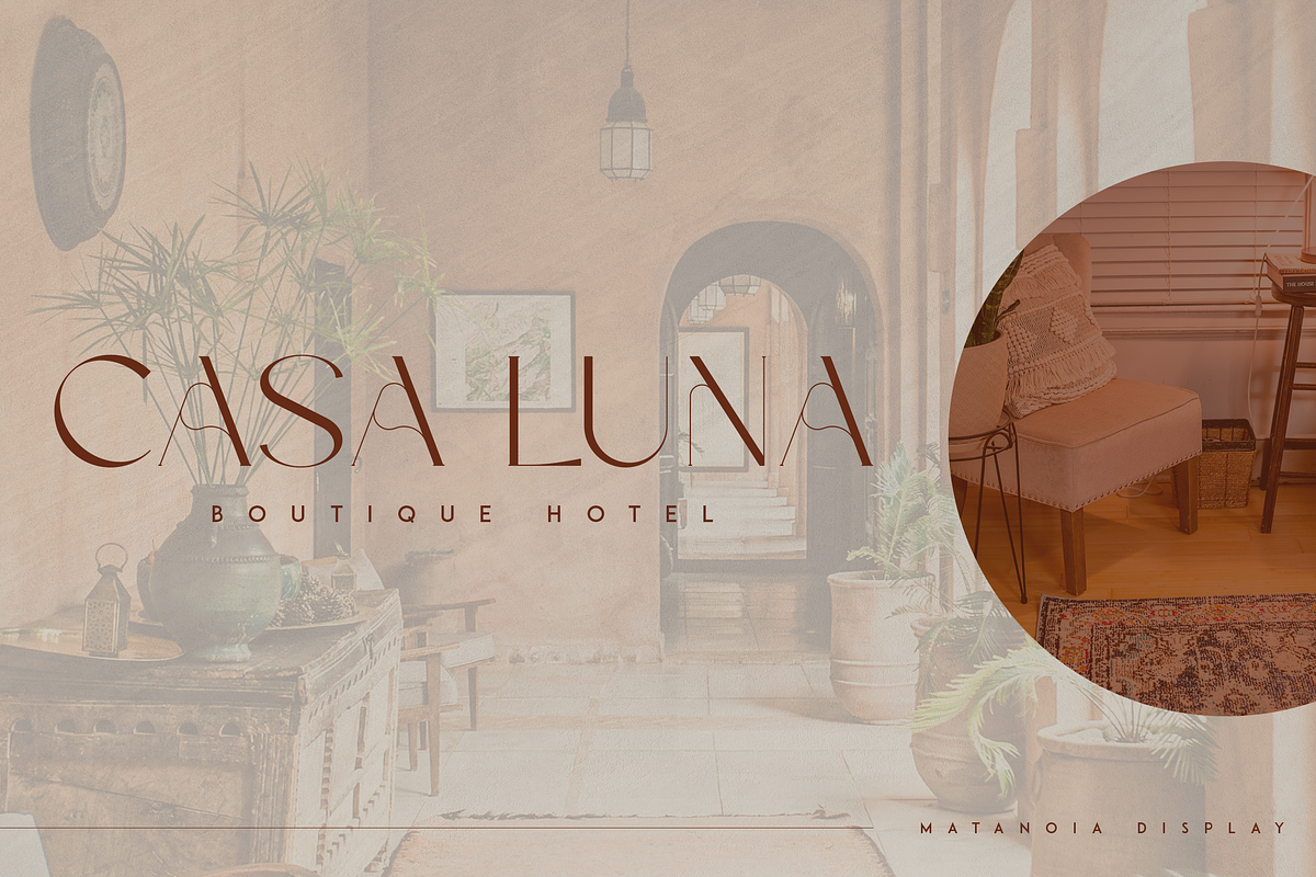 Metanoia - Display Font, a Serif Font by Only Fonts (Photo 3 of 11)