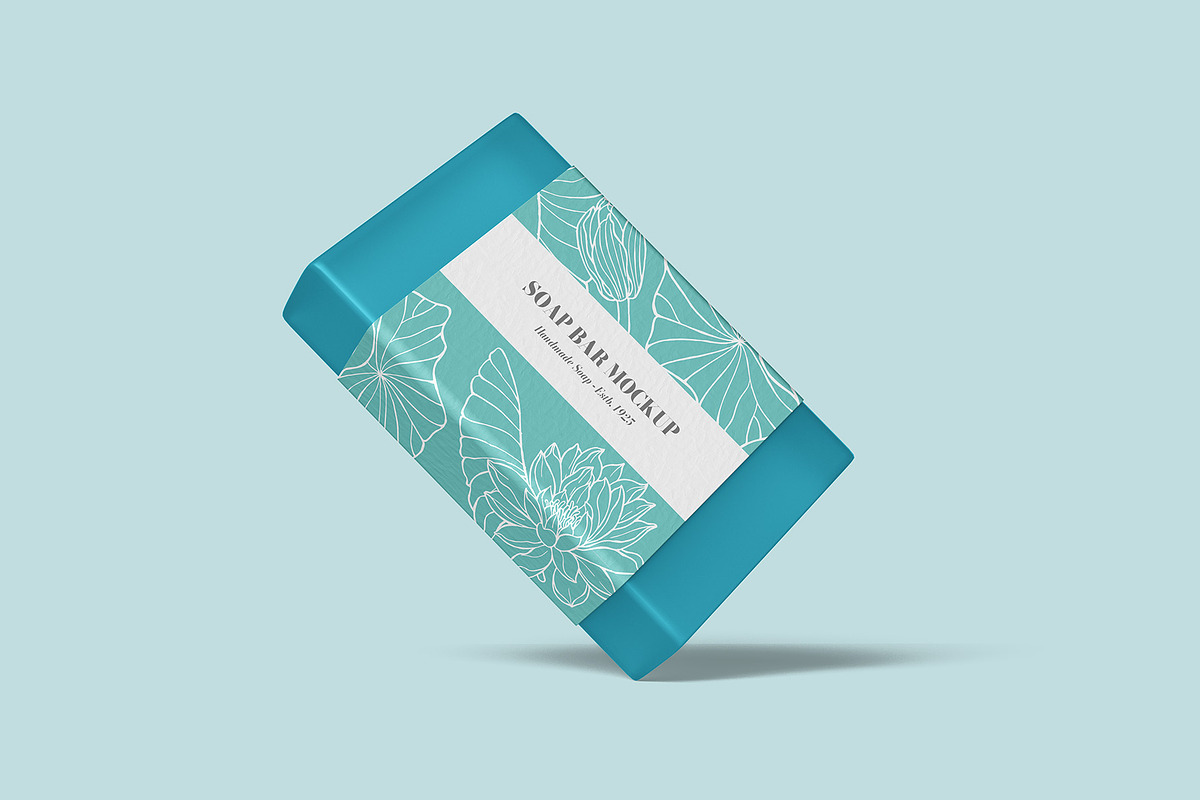 Soap Bar Label Mockup - 6 views, a Packaging Mockup by Illusiongraphic (Photo 6 of 16)