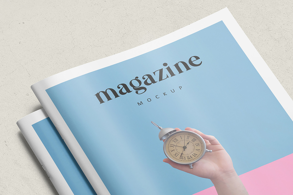 Magazine Mockup, a Product Mockup by DesignNeutrons (Photo 3 of 4)