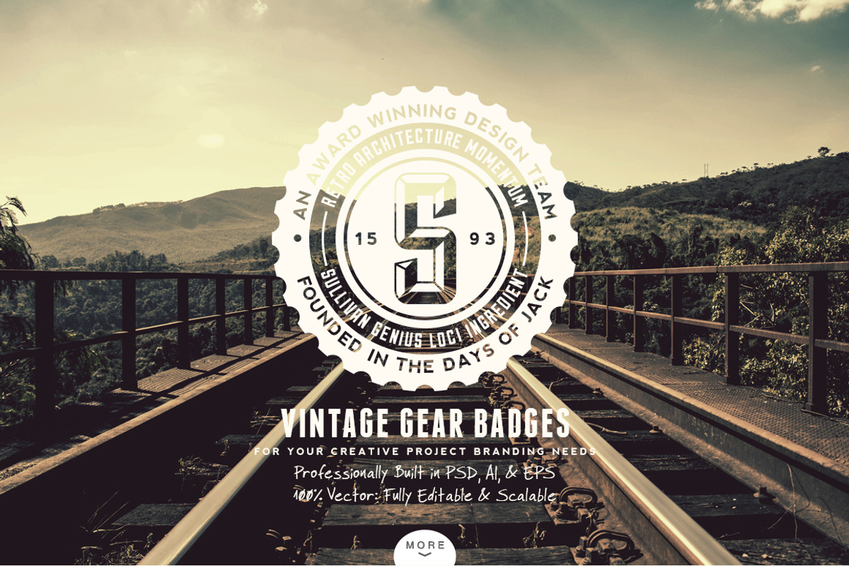 27 Vintage Badges Bundle, a Branding & Logo Template by Yusof Mining (Photo 4 of 5)