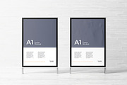 A1 Poster Mockup, an Advertising Mockup by zpackcreative (Thumbnail 3 of 4)