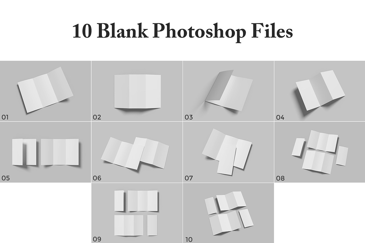 Trifold Brochure Mockup, a Brochure Template by graphictime (Photo 11 of 11)