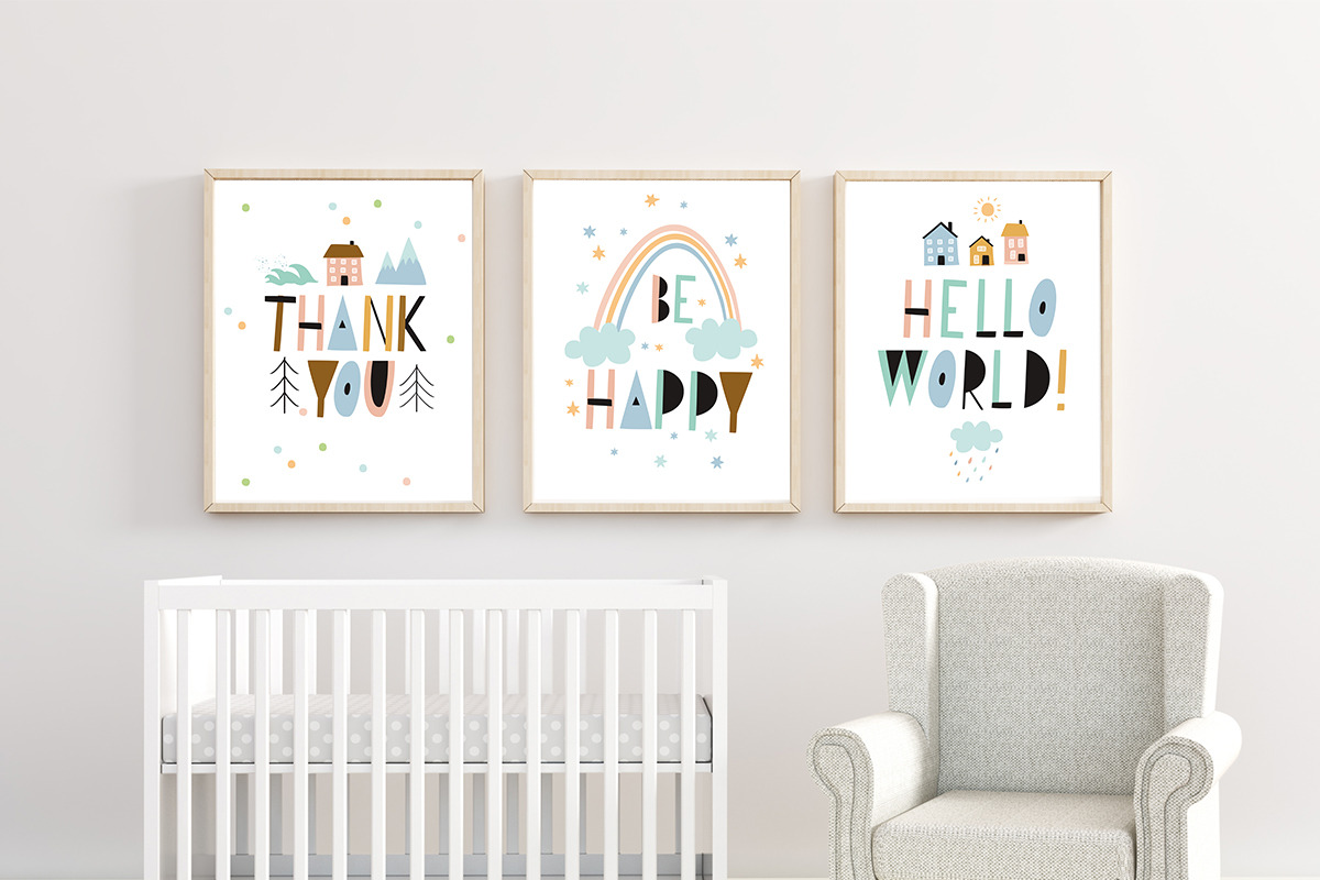 Alphabet Scandinavian style, an Illustration by Lesya Skripak (Photo 5 of 6)