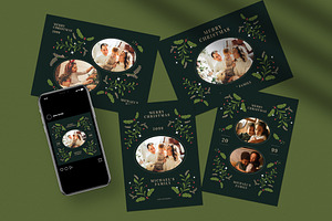 Elegant Christmas Photo Card, a Card Template by Guuver