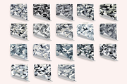 Gray Camouflage Seamless Patterns, a Pattern Graphic by PrintablesByFranklyn (Thumbnail 2 of 10)