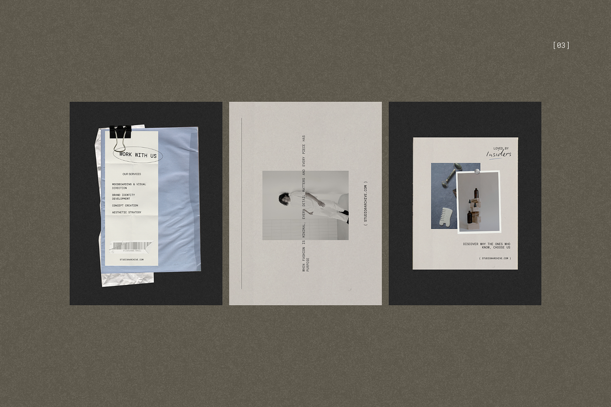 Paper Archives Social Media Template, a Social Media Template by Alina Karpenko (Photo 4 of 9)