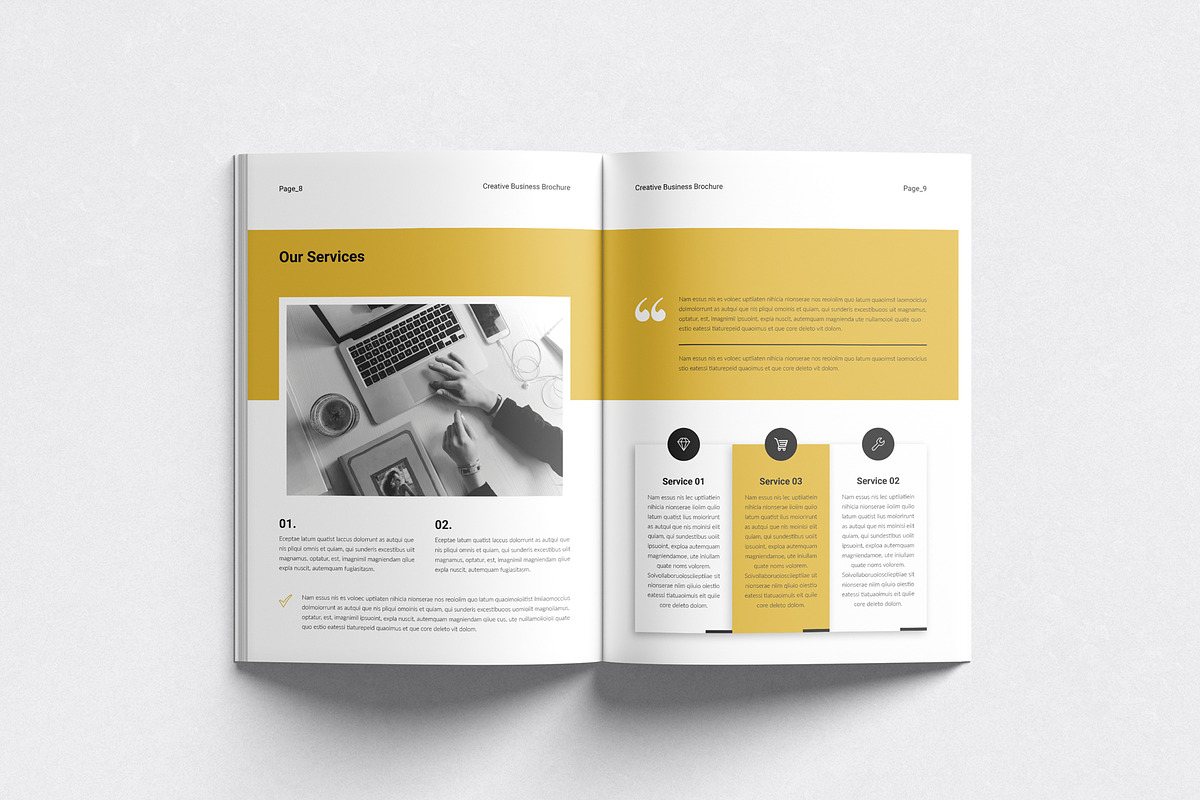 Business Brochure Template preview 7