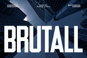 Brutall - Heavy Sans Display Font, a Sans Serif Font by Pian45 Studio (Thumbnail 1 of 8)