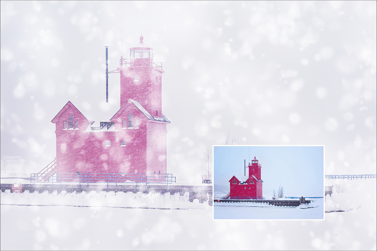 Snow Brushes & Overlays, a Brush Add-On by MarieMcKennaDesigns (Photo 2 of 4)