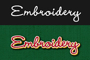 Embroidery Logo And Text Effect, a Layer Style Add-On by studiogstock (Thumbnail 3 of 3)