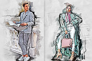 Fashion Sketch Photoshop Action, an Action Add-On by GorynArt (Thumbnail 8 of 24)