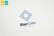 Star Cube Logo, a Branding & Logo Template by Schneider Design Store (Thumbnail 1 of 2)