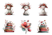 Whimsical Spring Clipart, an Illustration by GatewayDesign (Thumbnail 2 of 5)