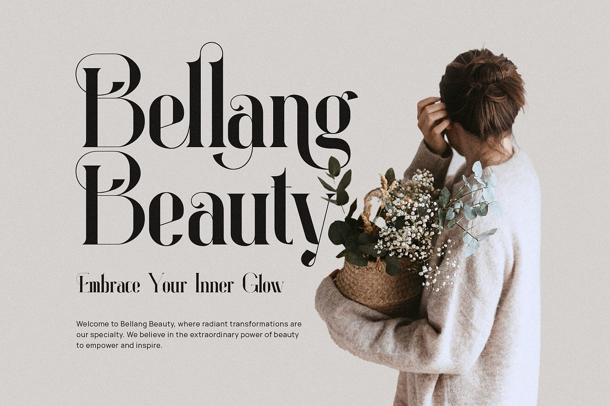 Angilia Elegant Ligature Serif Font, a Serif Font by Perfectype (Photo 2 of 9)